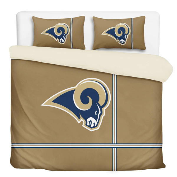Los Angeles Rams 3-Pieces Full Bedding 002